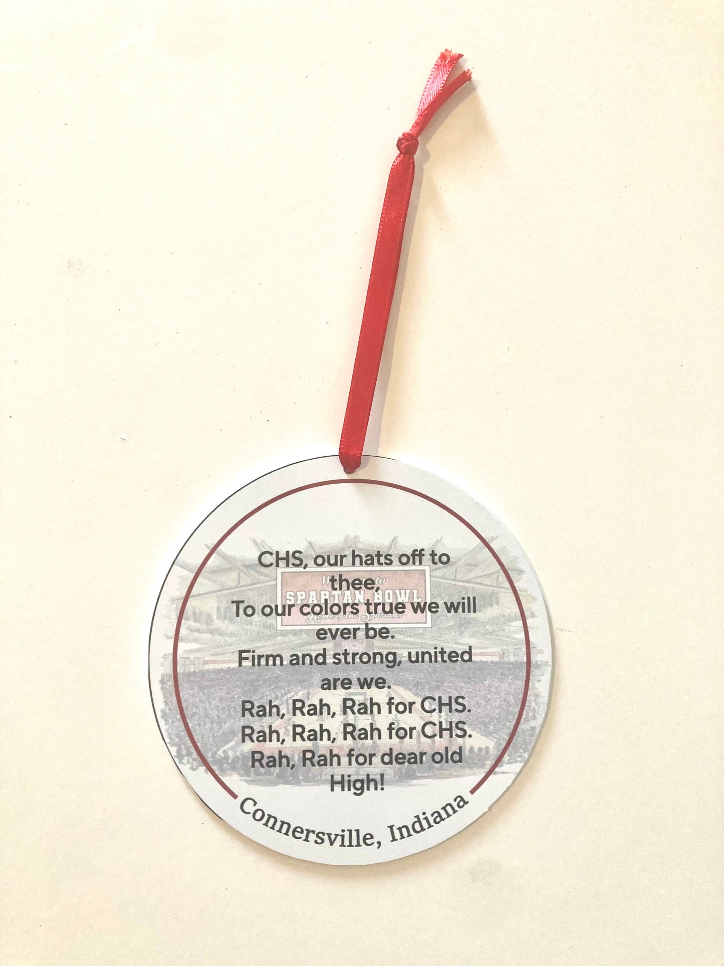 Spartan Bowl Ornament