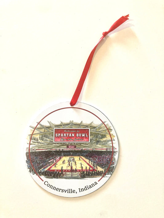 Spartan Bowl Ornament