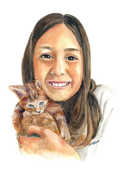 Watercolor Portraits